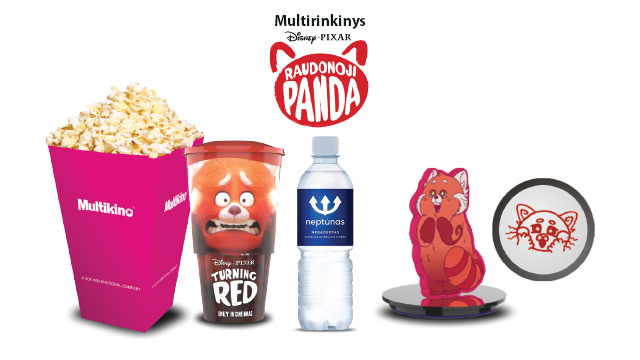 Multirinkinys „Raudonoji panda"