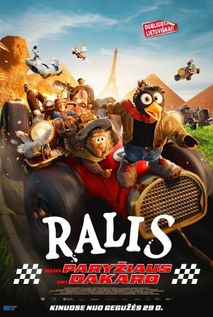 RALIS: NUO PARYŽIAUS IKI DAKARO (Rally from Paris to the Pyramids)